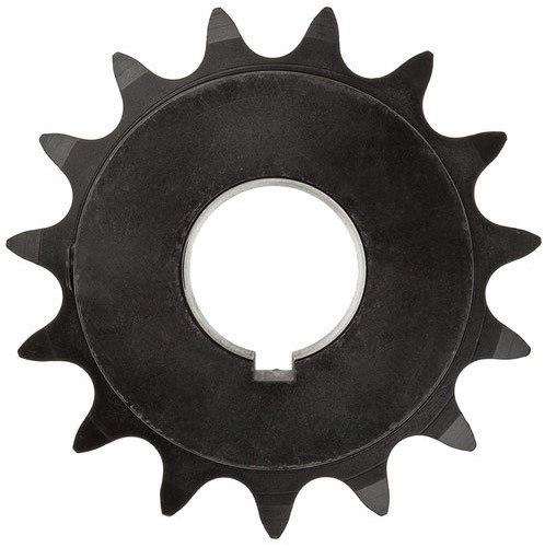 Polished Carbon Steel Textile Machine Chain Sprocket, for Industrial, Feature : Hard Structure, High Strength