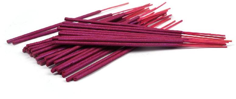 Rose Incense Sticks, for Temples, Home, Office, Color : Red