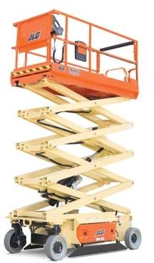 Brown Jlg Scissor Lift, For Industrial Use, Automatic Grade : Automatic