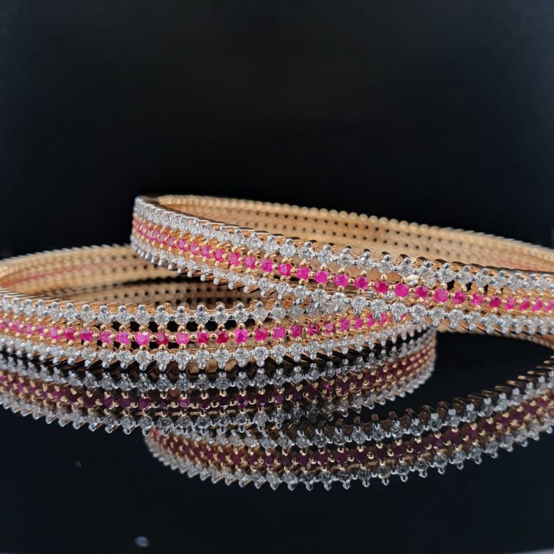 Ruby Bangles, Feature : Attractive Designs, Nice Finish