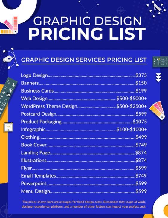 Rate Card Printing Service