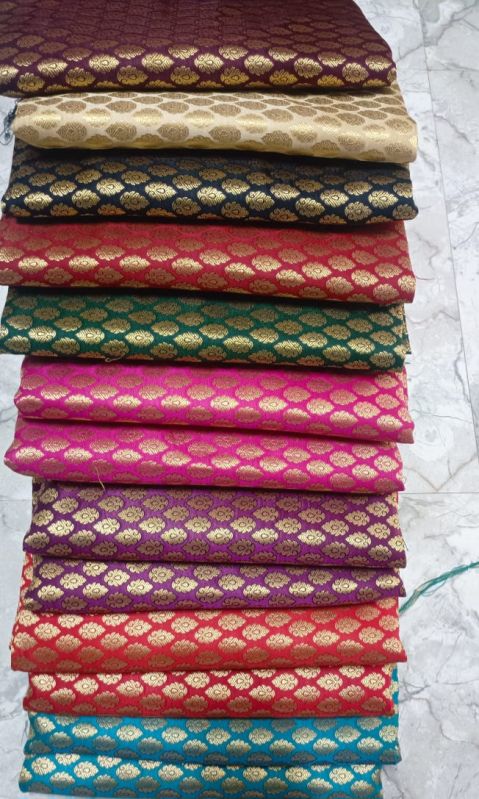 Banarasi Silk Woven brocade fabrics, for Garments, Blazer, Jacket Coat Making, Designer Clothing