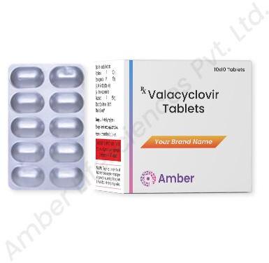 Valacyclovir Tablet, Grade Standard : Medicine Grade
