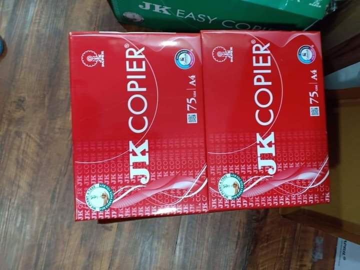 JK Copier 75 GSM Paper, Pulp Material : Virgin Wood Pulp