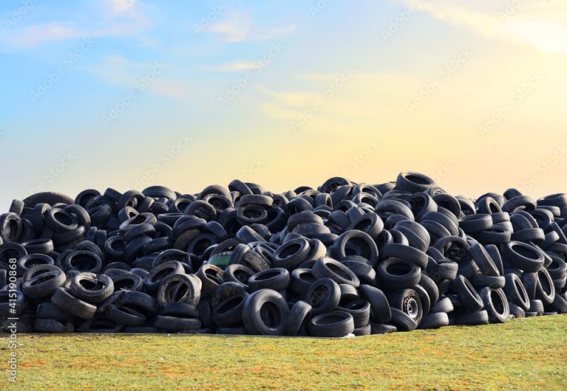 Rubber Tire Tyre Scrap for Recycle
