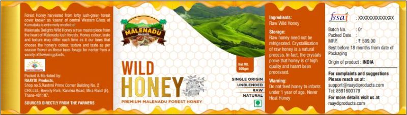 Forest Honey, Packing Type : Plastic Containers