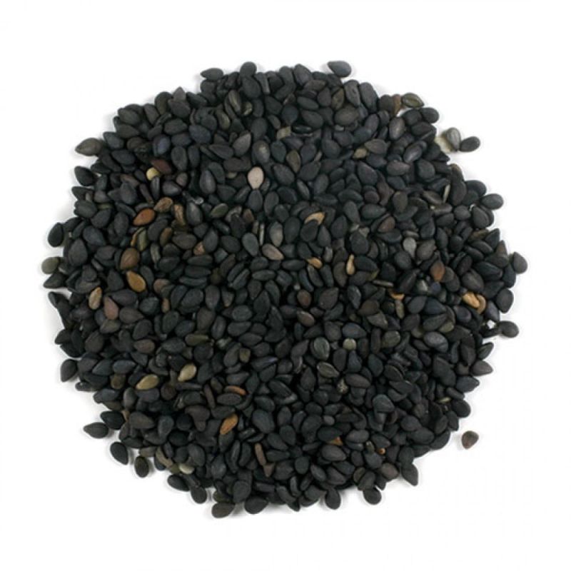 Hulled Natural Black Sesame Seeds, for Oil Extraction, Cooking, Style : Dried