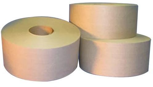 Brown Water Activated Tape, for Binding, Packaging, Sealing, Packaging Type : Box