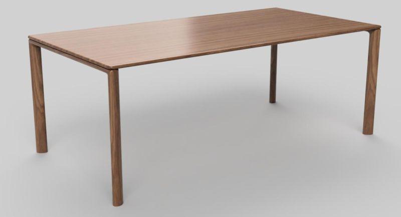 Sethia Rectangular Acacia Wood Dining Table, For Restaurant, Hotel, Home, Cafe, Color : Walnut