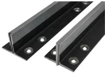 Black Polished Mild Steel T45 Guide Rail, for Elevator Use, Feature : High Quality, High Tensile
