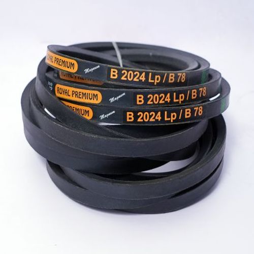 Black Royal Premium Magnum B-Section V-Belt, for Automotive Industries, Feature : Long Life, Rugged