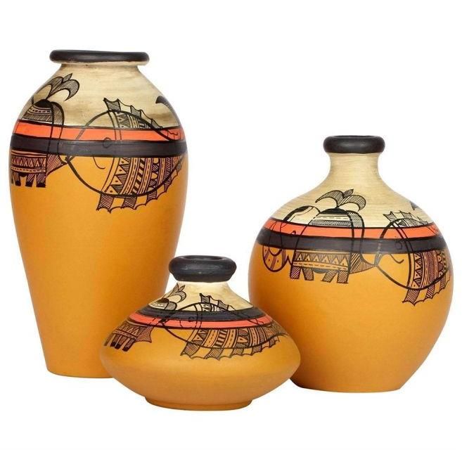 Carpentered Terracotta Pots For Home Decoration & Gifting Manufacturer Exporter Wholesaler