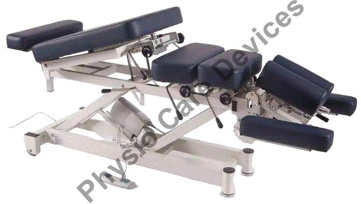 Multi Color Rectangular Metal Hi Low Chiropractic Table, For Clinic, Health Centers, Hospital, Laboratory