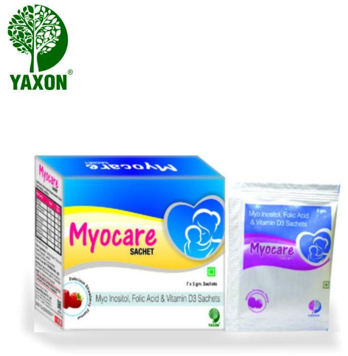 MYOCARE SACHET, Packaging Type : Pouch