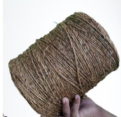Abaca Fibre Dryed Manila Yarn, Technics : Machine Made