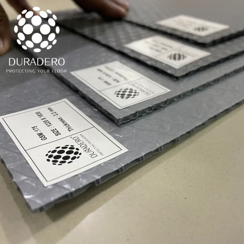 DURADERO PP floor protection sheet, Size : 6x4 Ft