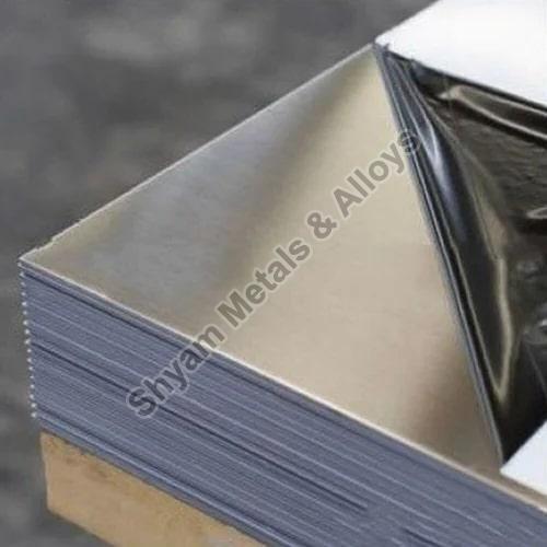 Rectengular Polished 310 Stainless Steel Sheets, for Industrial, Color : Grey