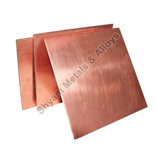 Brown Square Copper EDD Plates, for Industrial