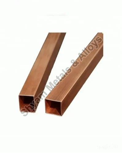 Brown Square Copper Long Pipes, for Construction, Certification : ISI Certified