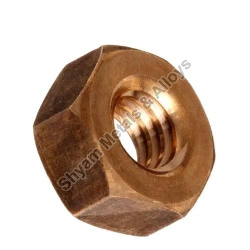 Polished Copper Nuts, for Electrical Fittings, Furniture Fittings, Color : Brown
