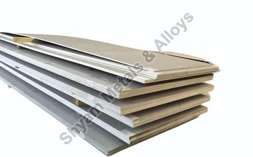 Rectangular Polished Inconel 718 Plates, Color : Grey