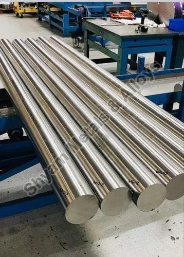 Grey Round Polished Monel 400 Bars, for Industrial, Length : 6 Meter