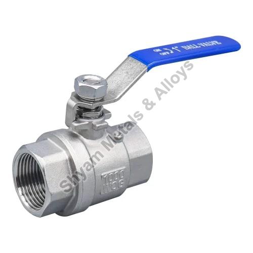 Blue Stainless Steel Flanged Ball Valve, for Industrial, Size : 3 Inch