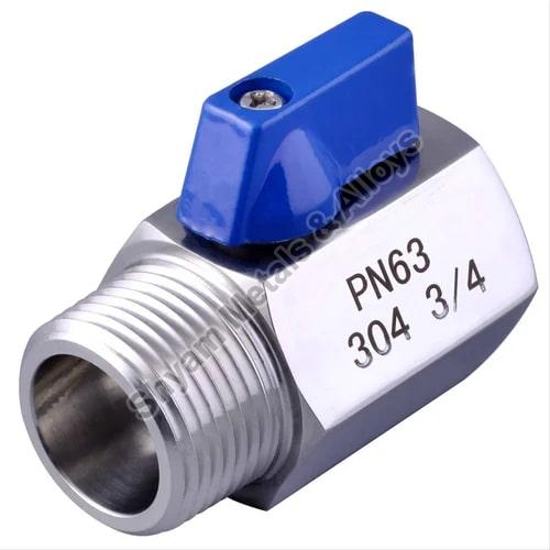 Stainless Steel Mini Ball Valve, for Industrial, Certification : ISI Certified