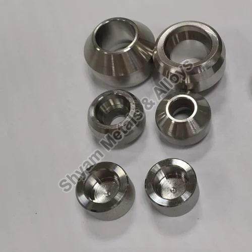 Grey Polished Stainless Steel Pipe Weldolet, Shape : Round