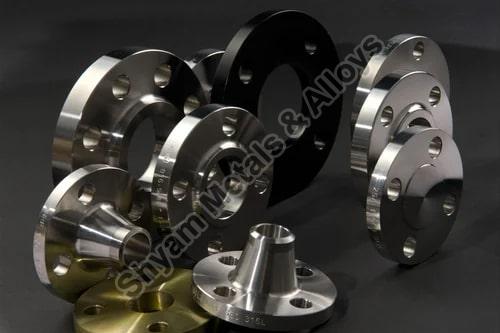 Metallic Round Stainless Steel Polished Flanges, for Industrial, Certification : ISI Certified