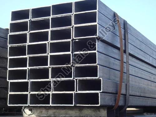Grey Polished Stainless Steel Rectangular Tubes, for Industrial, Length : 6 Meter