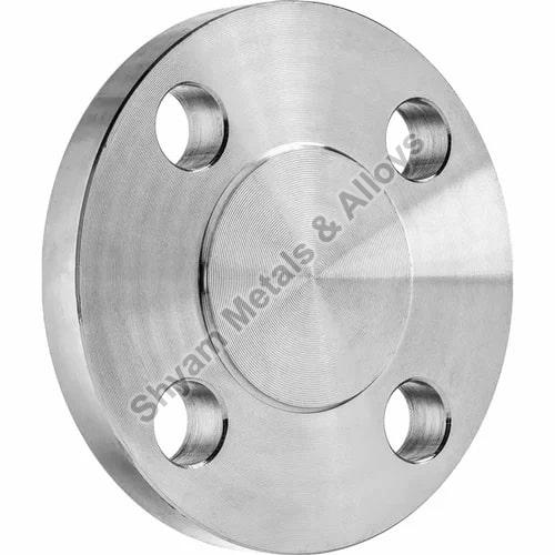 Grey Polished Stainless Steel Round Flanges, for Industrial, Certification : ISI Certified