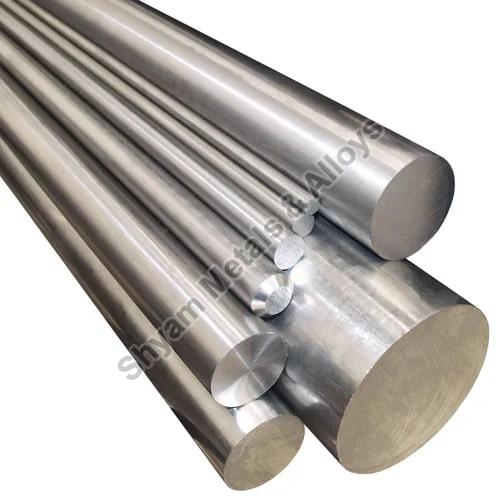 Grey Polished Stainless Steel Round Rods, for Construction, Length : >36 meter