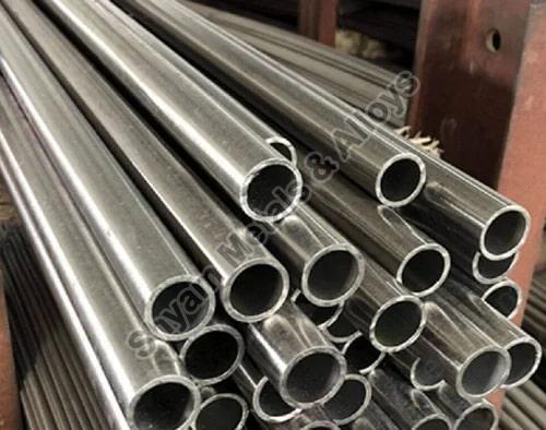 Grey Polished Stainless Steel Seamless Tubes, for Construction, Industrial