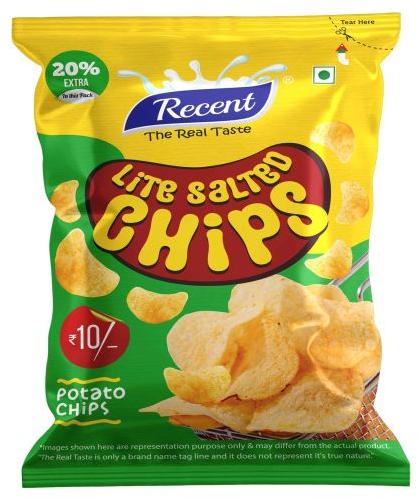 Recent Lite Salted Chips, for Use Snacks, Packaging Size : 30gm