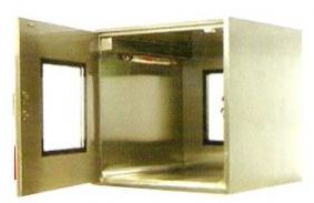 Polished Stainless Steel Pass Box, Dimension : 450x450x 50mm