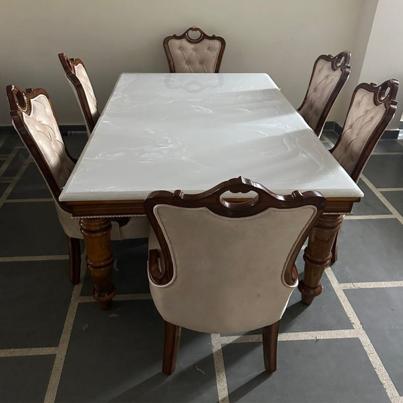 Marble Dining Table, Shape : Rectangle