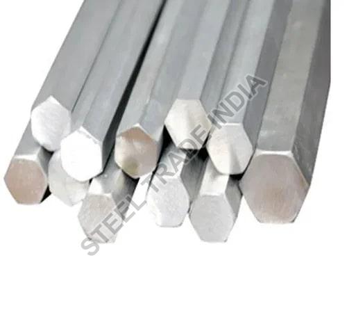 Grey Hexgonal 202 Stainless Steel Hex Bars, for Industrial, Dimension : 6mm to 110mm