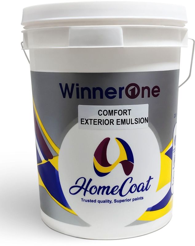 Winnerone Comfort Exterior Emulsion Paint, Packaging Type : Plastic Bucket
