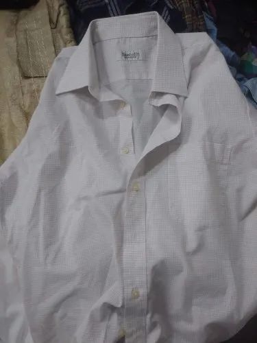 Mens White Shirt Used Cloth Korean Second Hand Bale Thrift