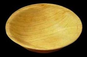 4 Inch Round Areca Leaf Bowl, Feature : Biodegradable, Light Weight