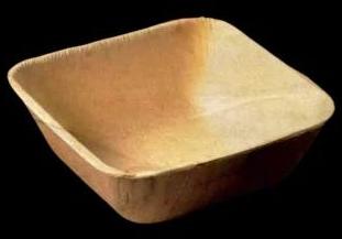 6 Inch Square Areca Leaf Bowl, Feature : Biodegradable, Light Weight