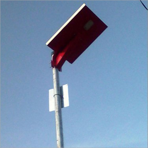 Integrated Solar Pole Light System