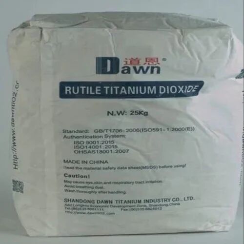 Dawn Powder Dwan Rutile Titanium Dioxide, for Industrial Use, Grade : Technical Grade