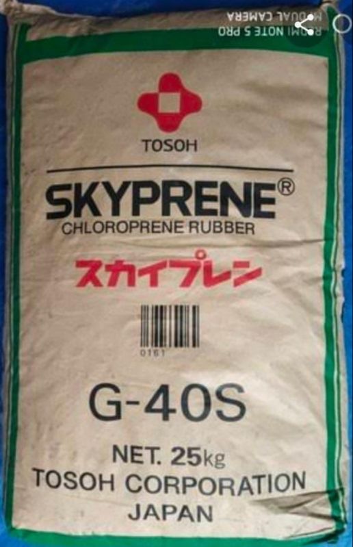 Tosoh White Skyprene G-40S Chloroprene Rubber, for Auto-mobiles, Grade ...