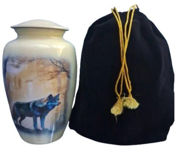 Adult Cremation Ash Urns WIth Velvet Bag