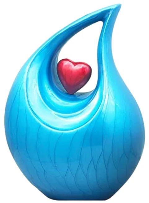 Elegant Teardrop Shape Funeral Cremation Urn, Style : Modern