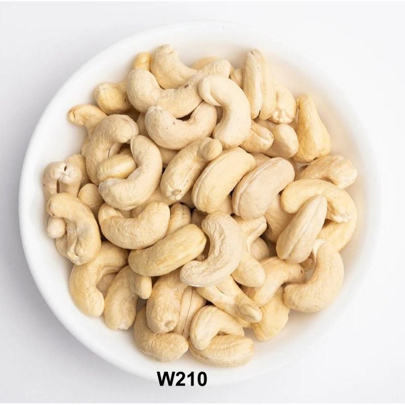 Plain W210 Cashew Nuts, Packaging Type : Tin, Bucket Packing