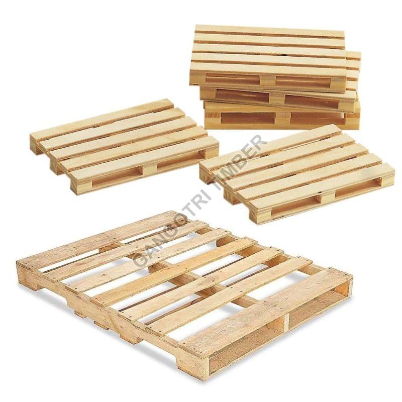Rectangular Wooden Pallets, Specialities : Termite Proof, Loadable, Hard Structer