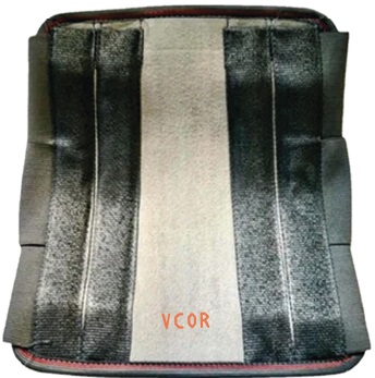 Vcor Healthcare Contoured Lumbo Sacral Belt, For Reduce Back Pain, Color : Black